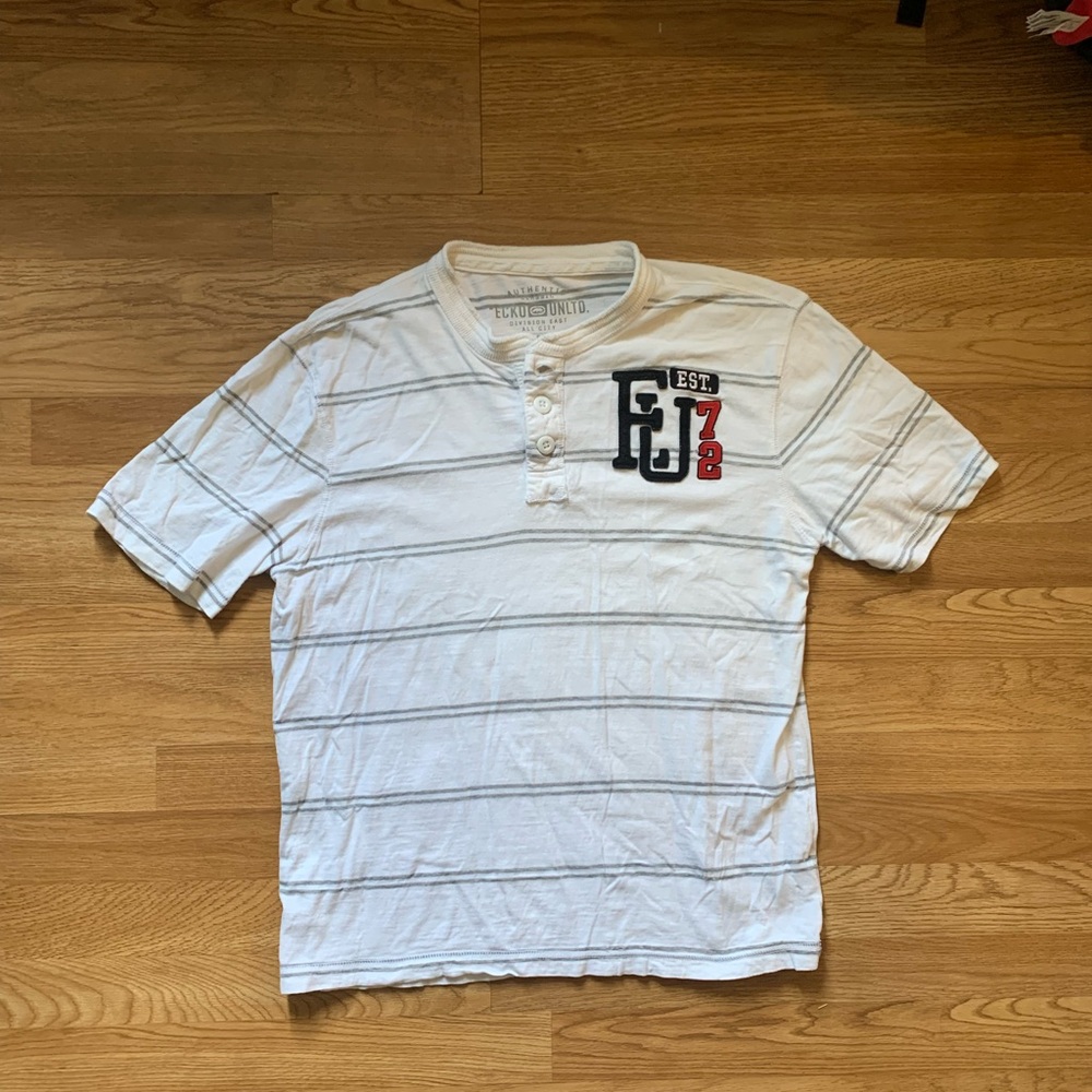 Authentic Ecko Unltd Large Polo Tee Large White Men’s Est 72 Large